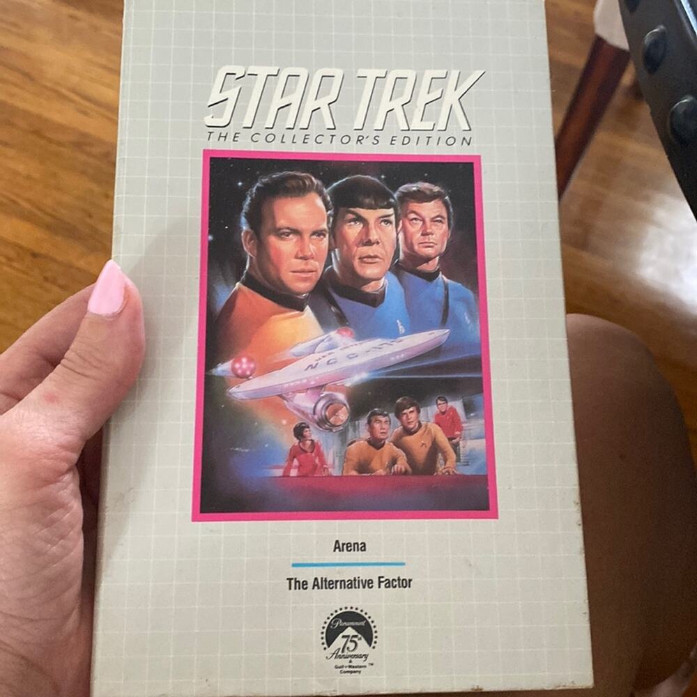 Vintage Star trek the collectors, edition, VHS tape B5